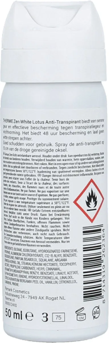 Therme Zen White Lotus Anti-Transpirant 50ml
