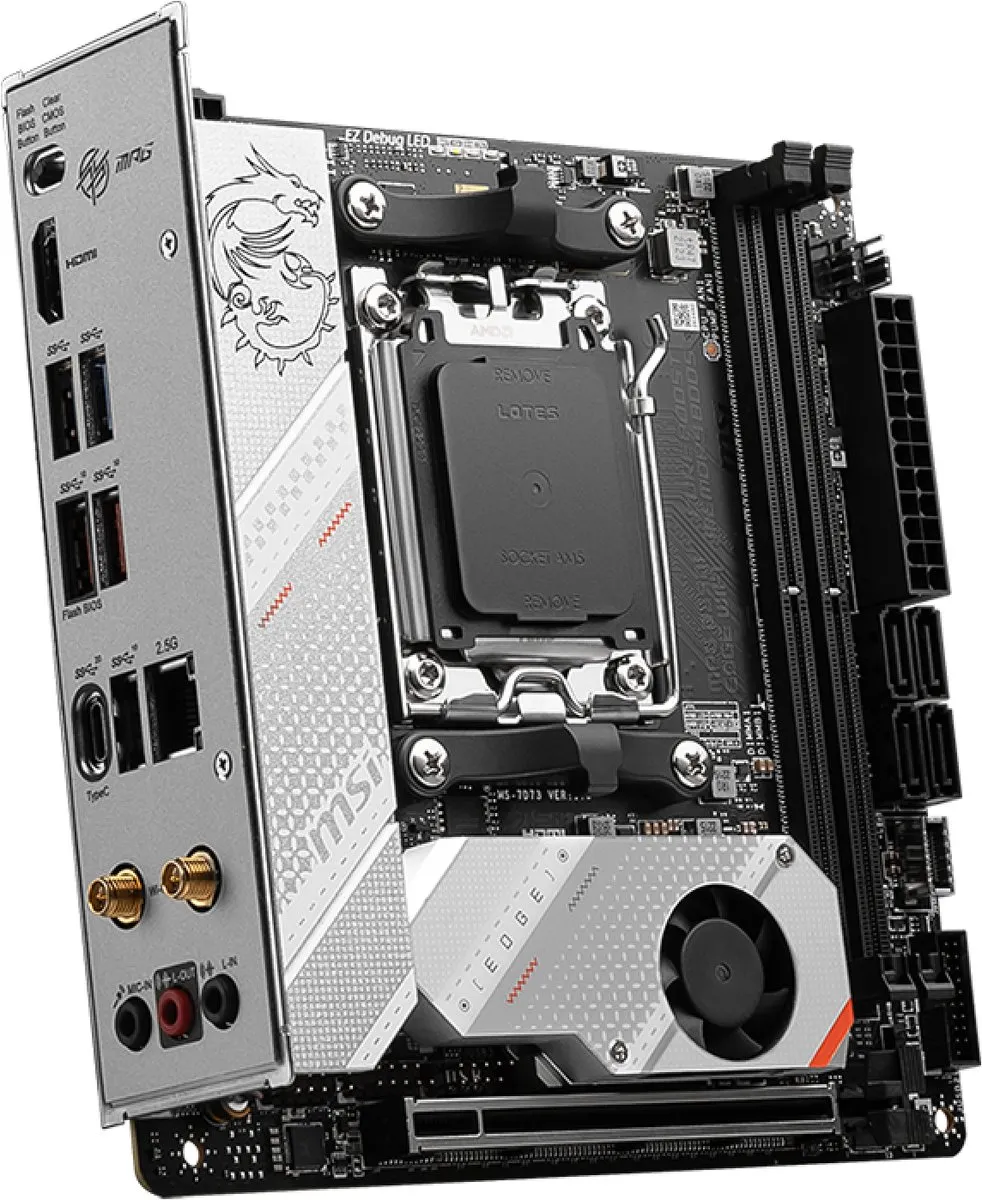 MSI MPG B650I EDGE WIFI AM5 Moederbord