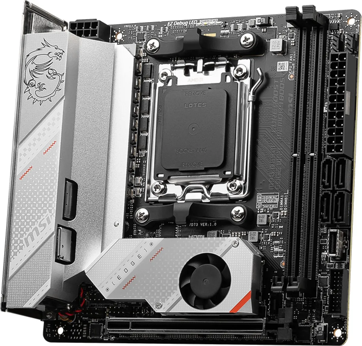 MSI MPG B650I EDGE WIFI AM5 Moederbord
