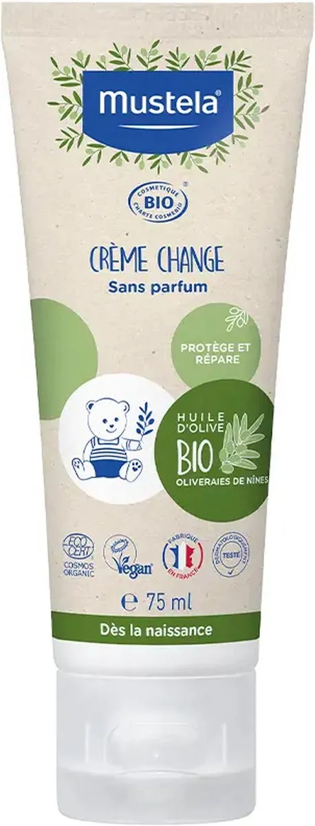 Mustela Biologische Luierwisselcrème 75ml