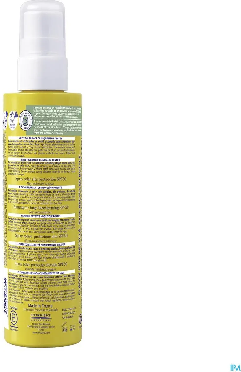 Mustela Bebe-Nino Sol Spray SPF50 200ml