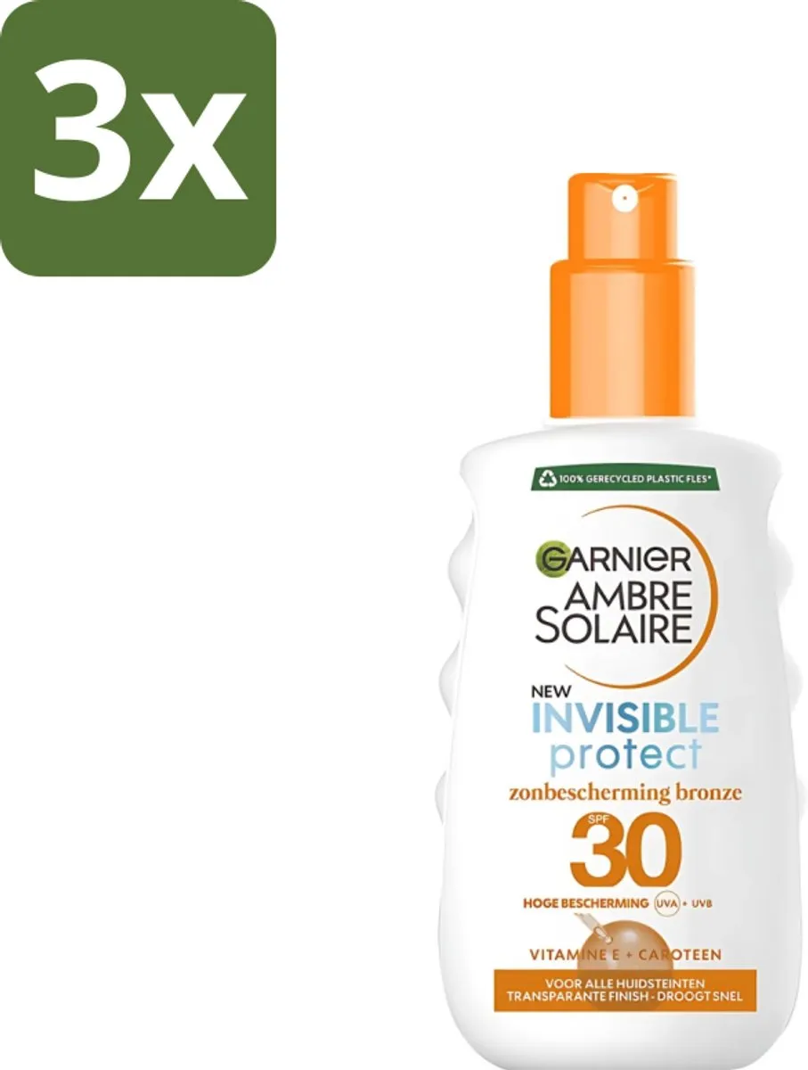 Garnier Ambre Solaire Invisible Protect Refresh SPF 30