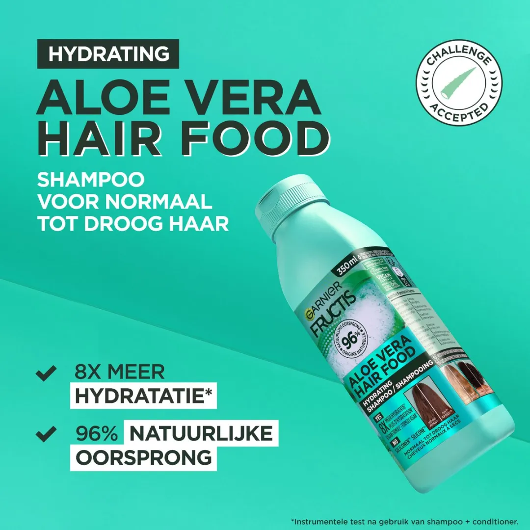 Garnier Fructis Aloe Vera Hydraterende Shampoo - 6x350ml