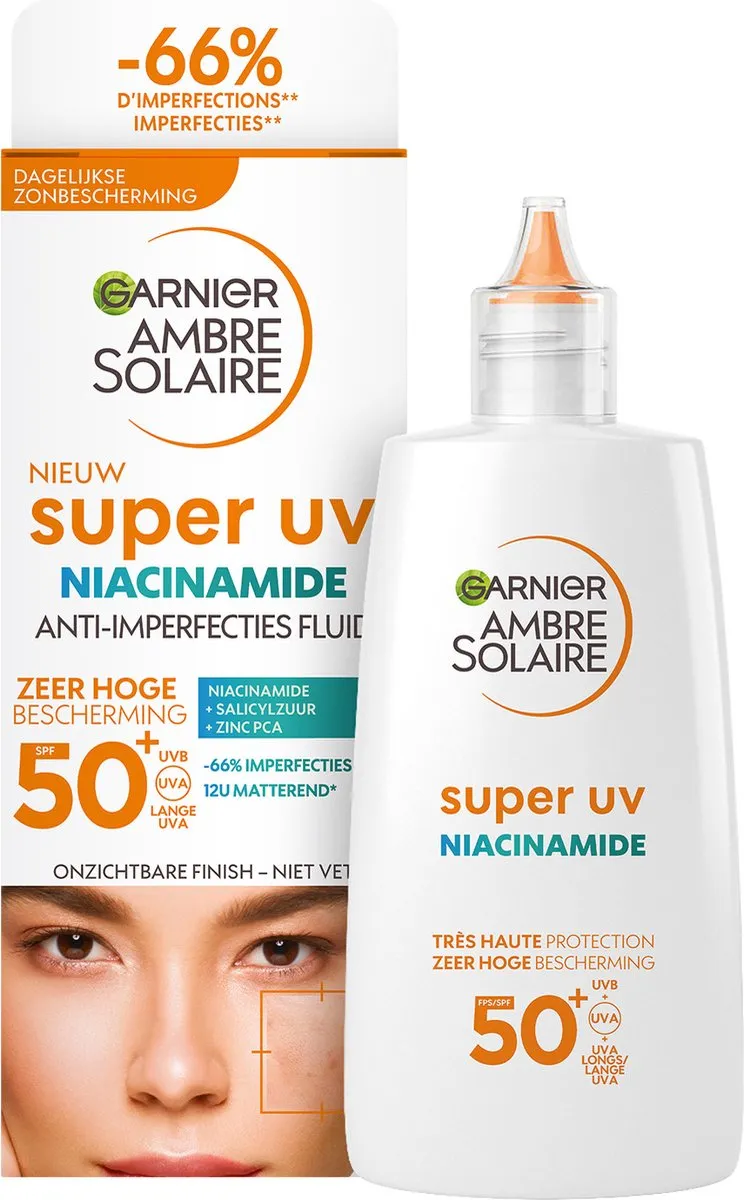 Garnier Ambre Solaire Super UV Fluid SPF50+ - 40ml