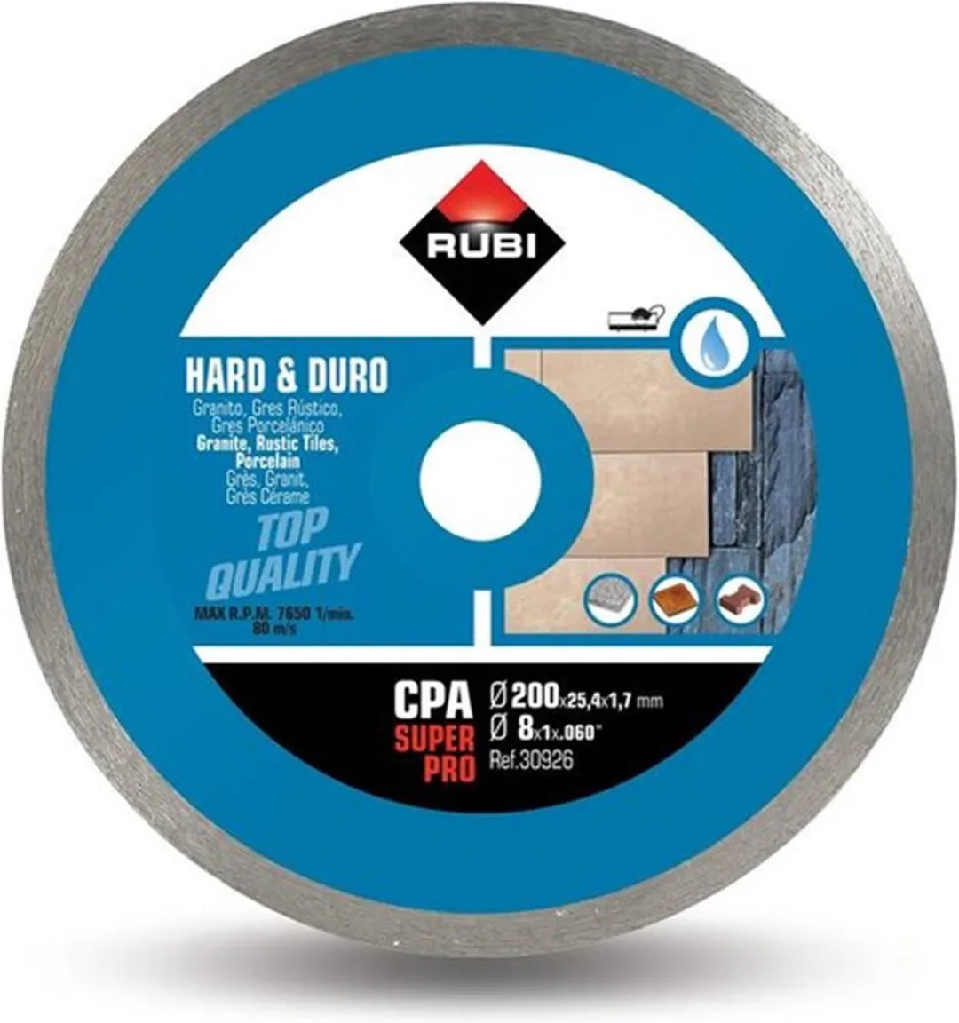 Rubi CPA 200 SUPERPRO Zaagblad 200x25,4mm