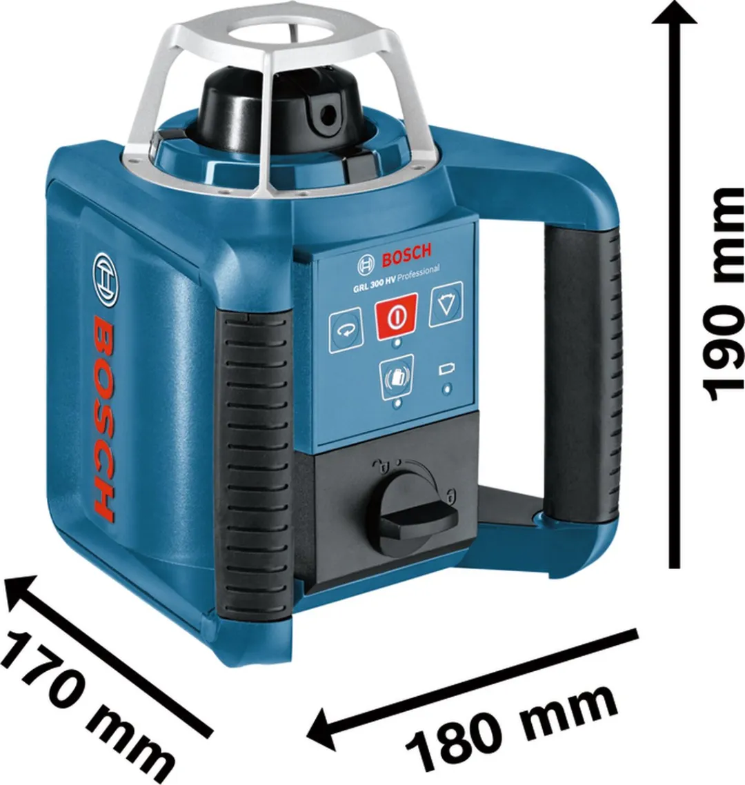Bosch Professional GRL 300 HV Rotatielaser - Blauw/Rood/Zwart