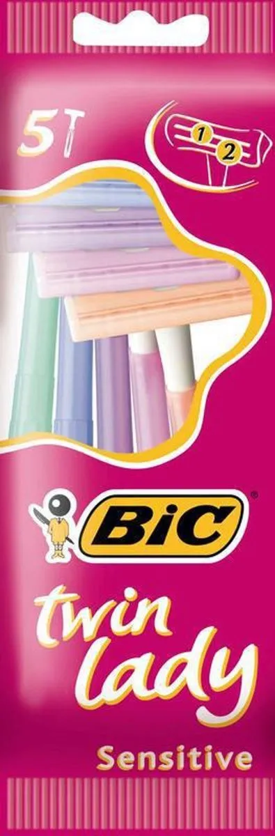 Bic Twin Lady Wegwerpscheermesjes