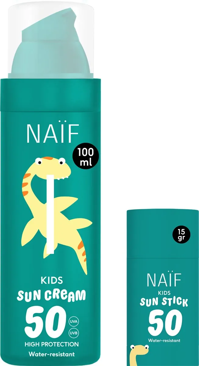 Naïf Zonnebrand Voordeelset SPF50 - 2 Stuks