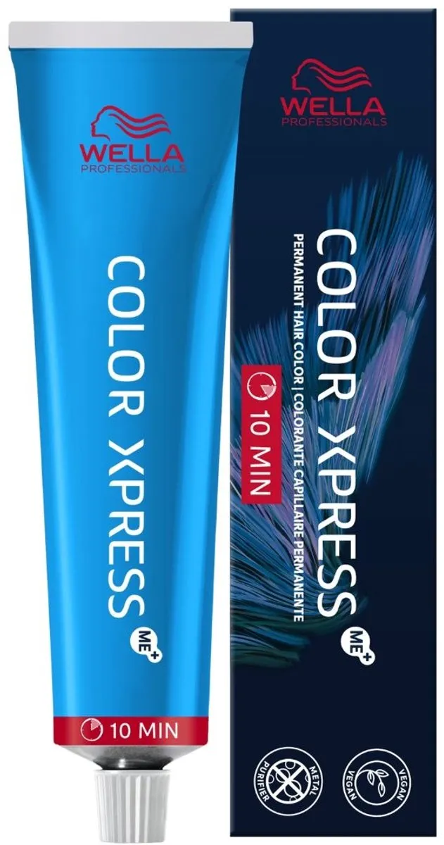Wella Color Express Permanente Haarverf Zwart