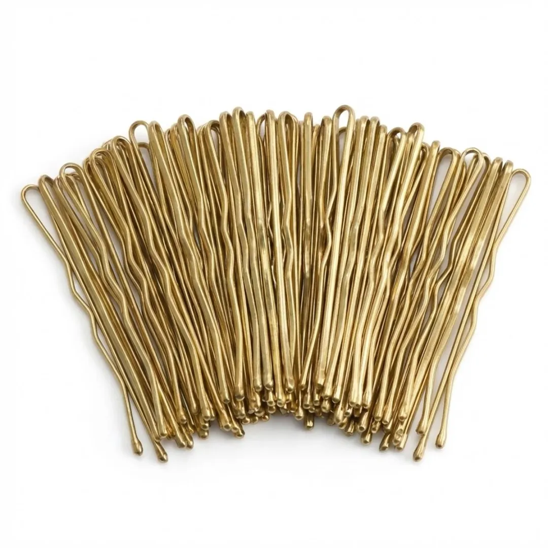 NuveX Goudkleurige Haarspelden 50 Stuks - 3,5 cm