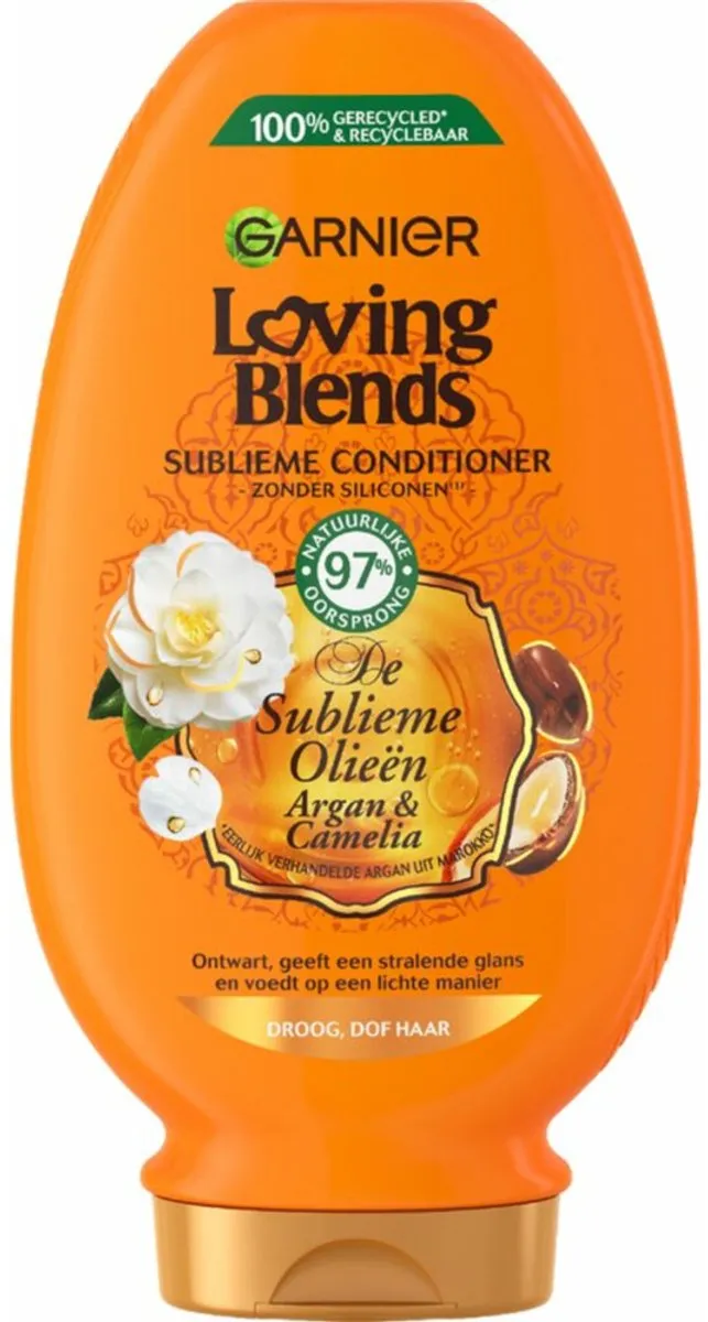Garnier Loving Blends Conditioner Argan & Cameliaolie 250ml - 4x250ml