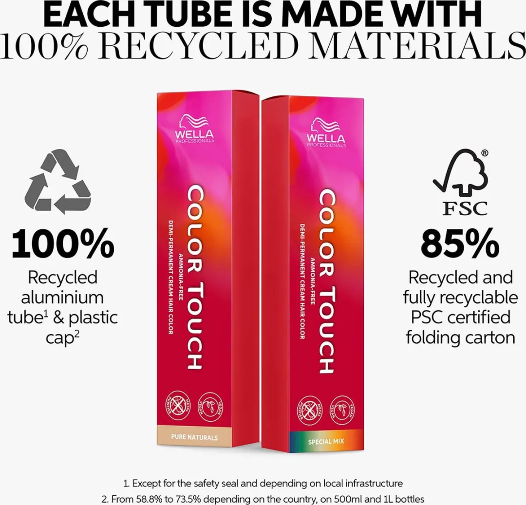 Wella Professionals - Color Touch Plus - 88/03 Lichtblond Intensief Natuur Goud 60 ml