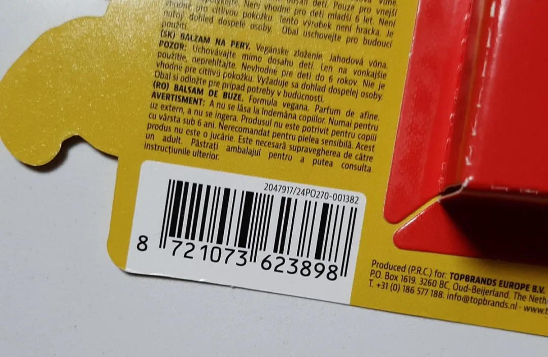 Disney Jungle Book Lipbalsem Aardbei 4.3g - Rood Transparant