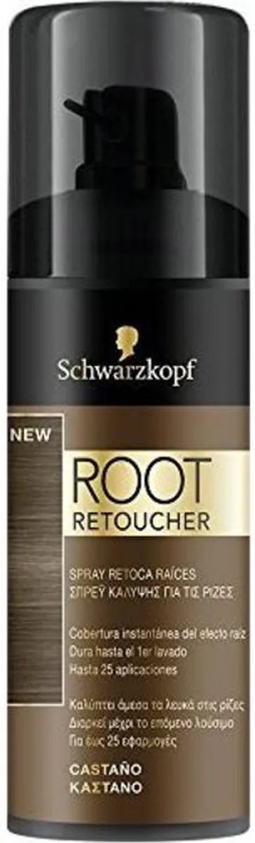 Schwarzkopf Syoss Root Retoucher Bruin Haarlak 120ml