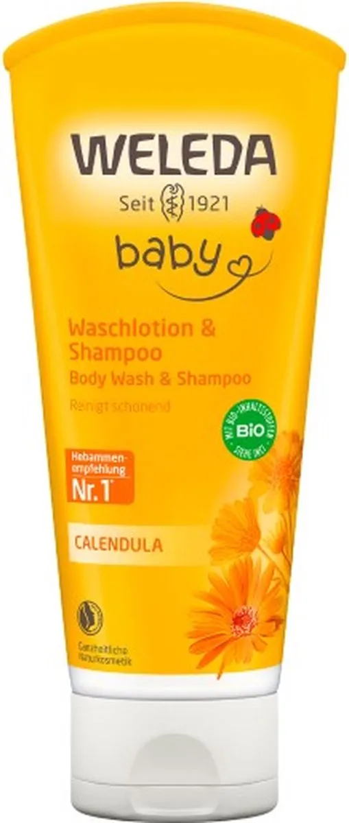 Weleda Baby Body Wash & Shampoo 200ml - afbeelding 6 van 6