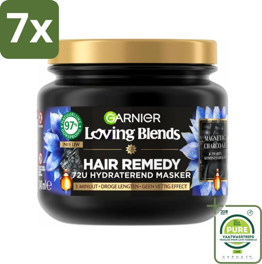 Garnier Loving Blends Magnetic Charcoal Haarmasker 2380ml