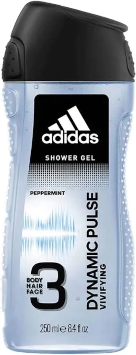 Adidas Dynamic Pulse 3-in-1 Douchegel 250ml - Pepermunt