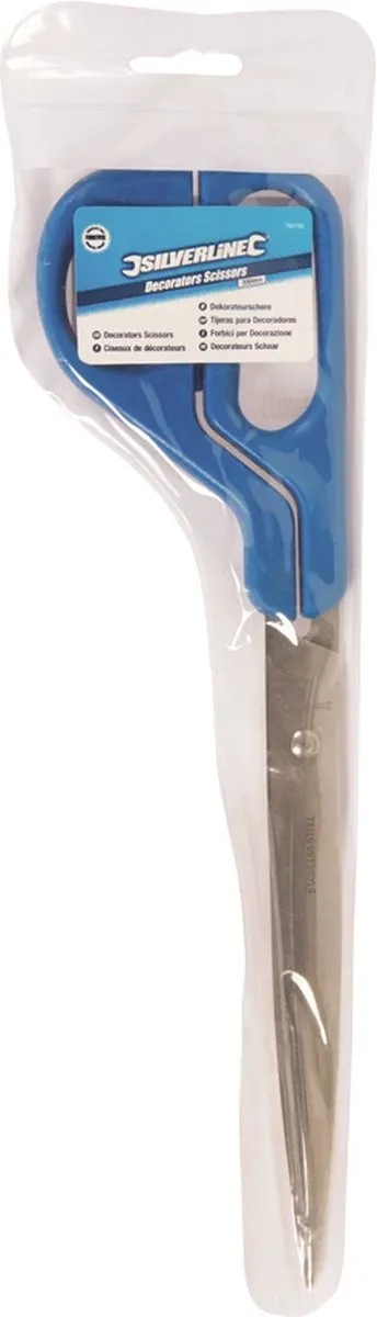 Silverline Decorateurschaar 30cm - Roestvrij staal - Heavy-duty
