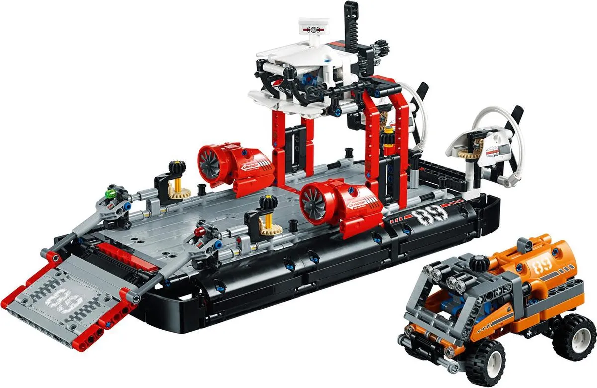 LEGO Technic Hovercraft 42076 - 1020 Stukken - Zwart