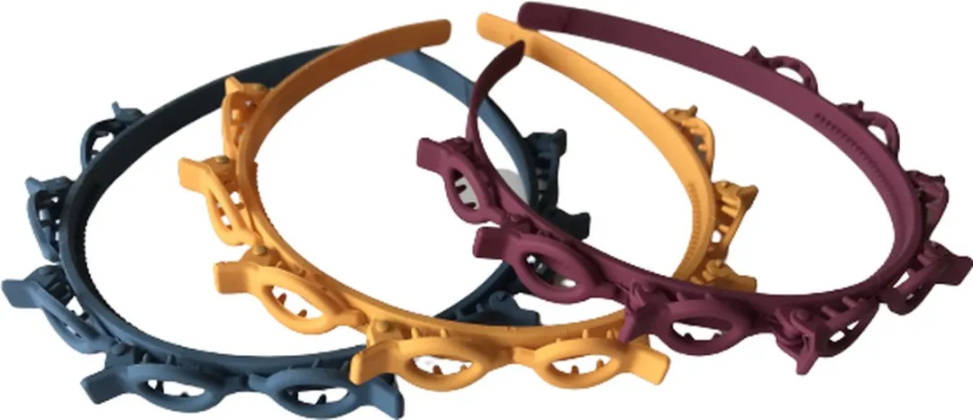 VinkToys Diadeem met clips Blauw