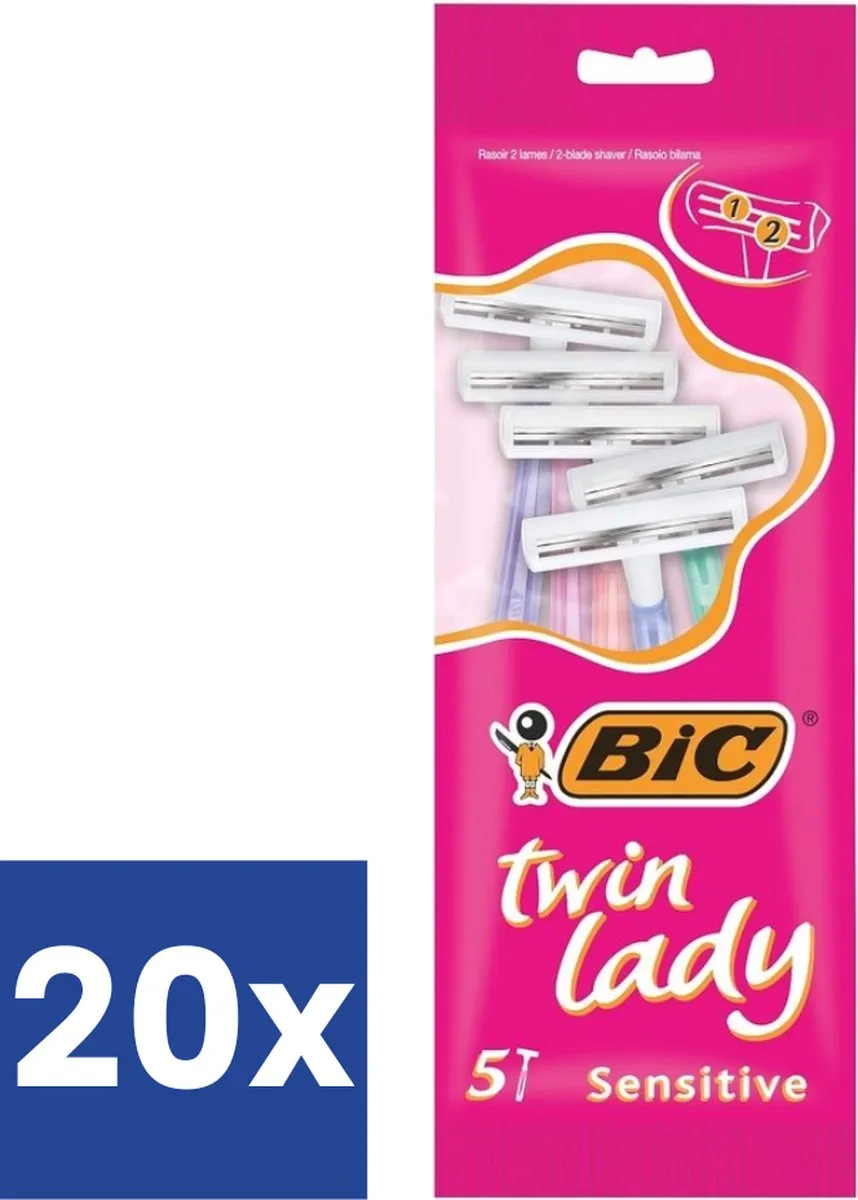 Bic Twin Lady Wegwerpscheermesjes
