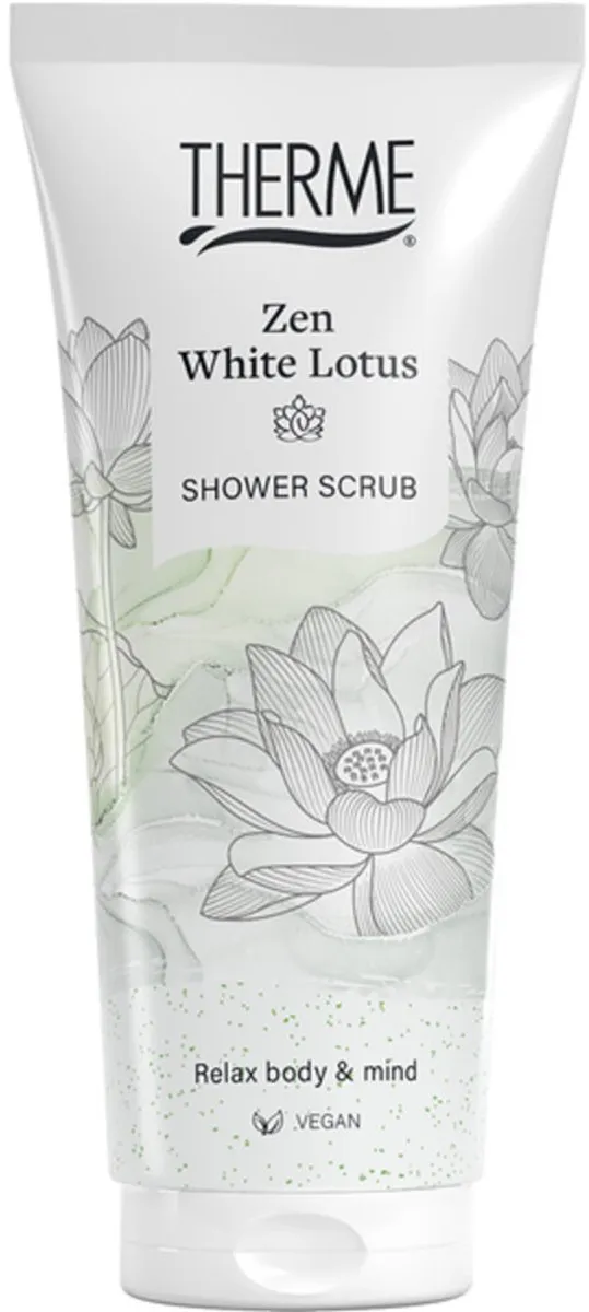 Therme Zen White Lotus Shower Scrub 200ml