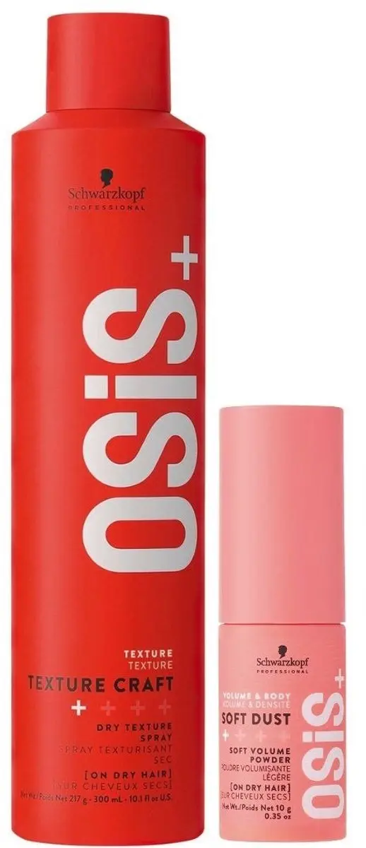 Schwarzkopf OSiS+ Texture & Volume Set - 300ml + 10g - afbeelding 2 van 2