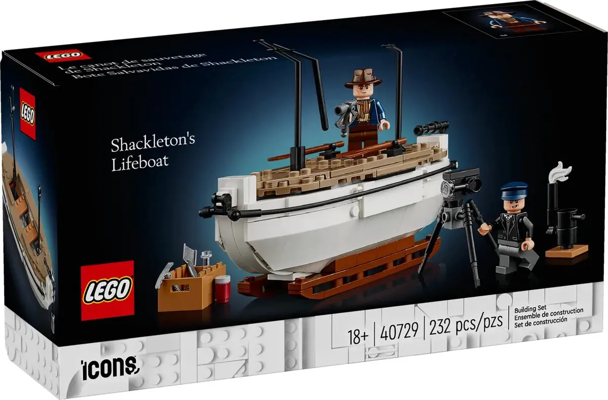 LEGO Icons Shackleton's Lifeboat 40729 - 232 Stukken