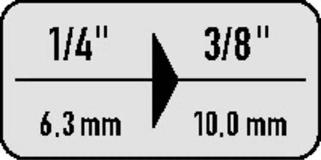 Gedore 2030 6170080 Dopsleutelvergrootstuk 1/4" 26mm
