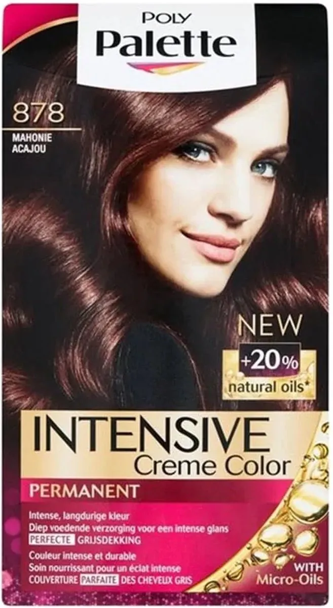 Schwarzkopf Poly Palette 878 Haarverf - Mahonie 115ml