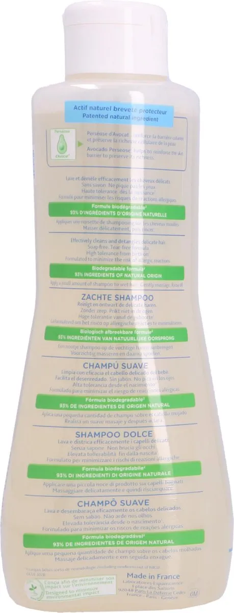 Mustela NH Shampoo Zacht 500ml