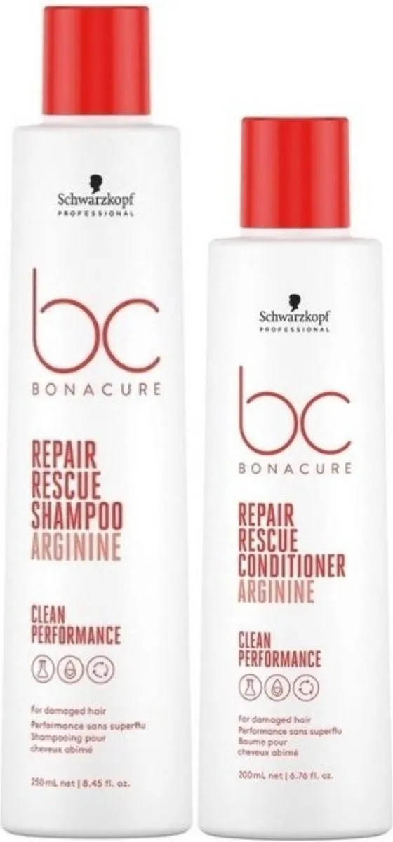 Schwarzkopf BC Peptide Repair Rescue Care Set - 2x450ml