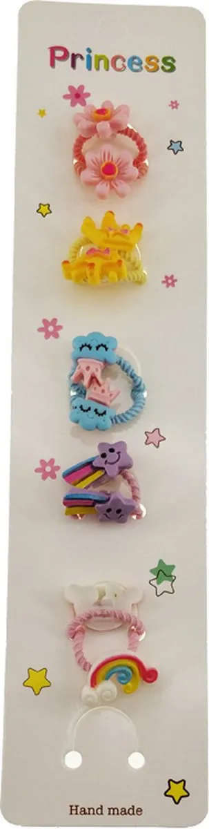 Princess Fantasy Haar Elastiekjes