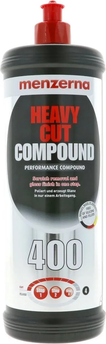 Menzerna Heavy Cut Compound 400 1000ml - Wit