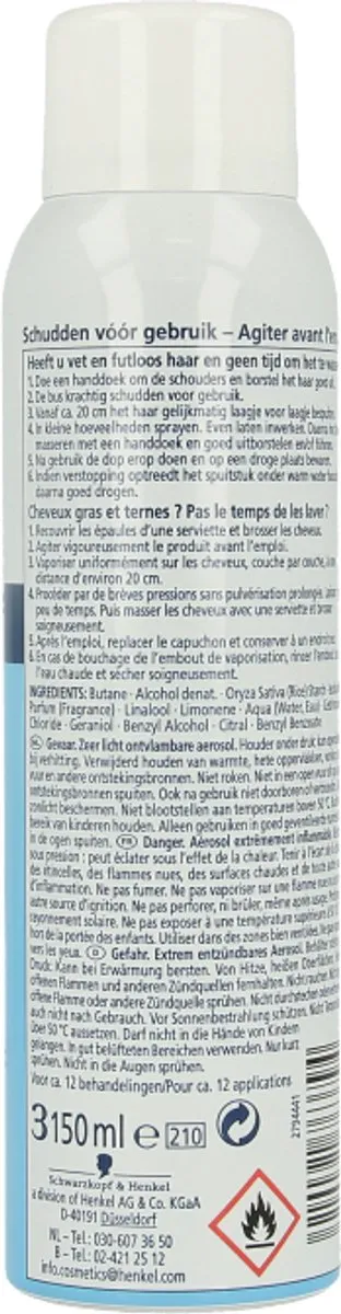 Schwarzkopf Droogshampoo Fresh 150ml