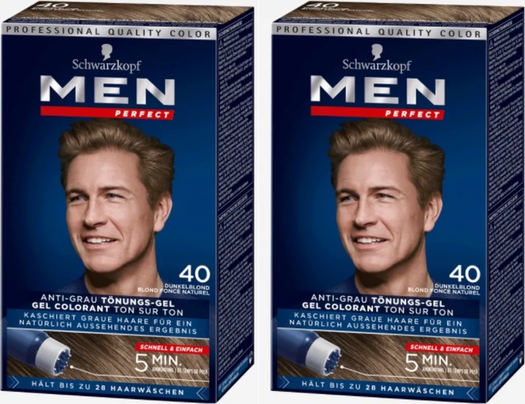 Schwarzkopf Men Perfect 40 Donkerblond Haarverf