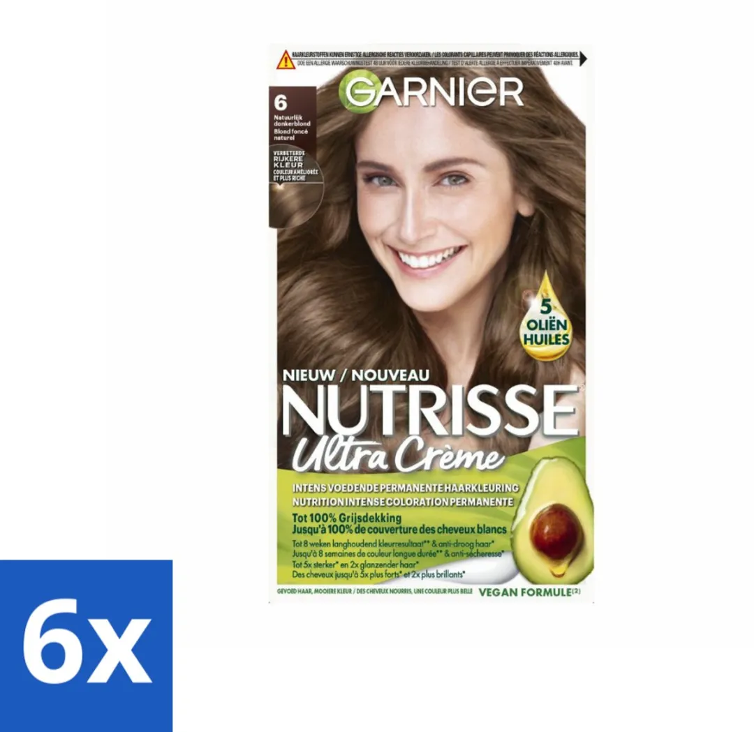 Garnier Nutrisse Ultra Crème Haarkleuring Natuurlijk Donkerblond