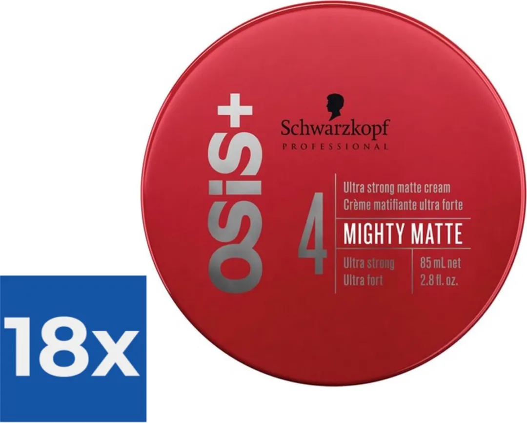 Schwarzkopf Osis+ 4 Mighty Matte Wax 85ml
