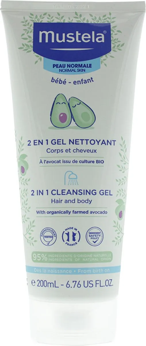 Mustela Bebe-enfant 2-in-1 Reinigingsgel 200ml