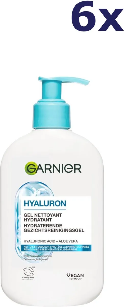 Garnier SkinActive Reinigingsgel Hyaluronzuur 250ml