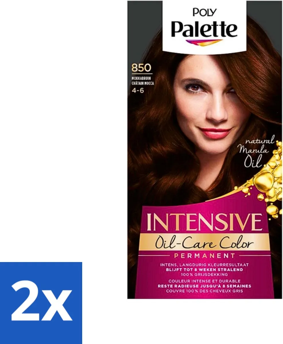 Schwarzkopf Poly Palette Haarverf Mokka Bruin 850
