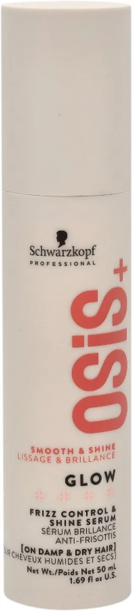 Schwarzkopf OSiS+ Glow Frizz Control & Shine Serum 50ml