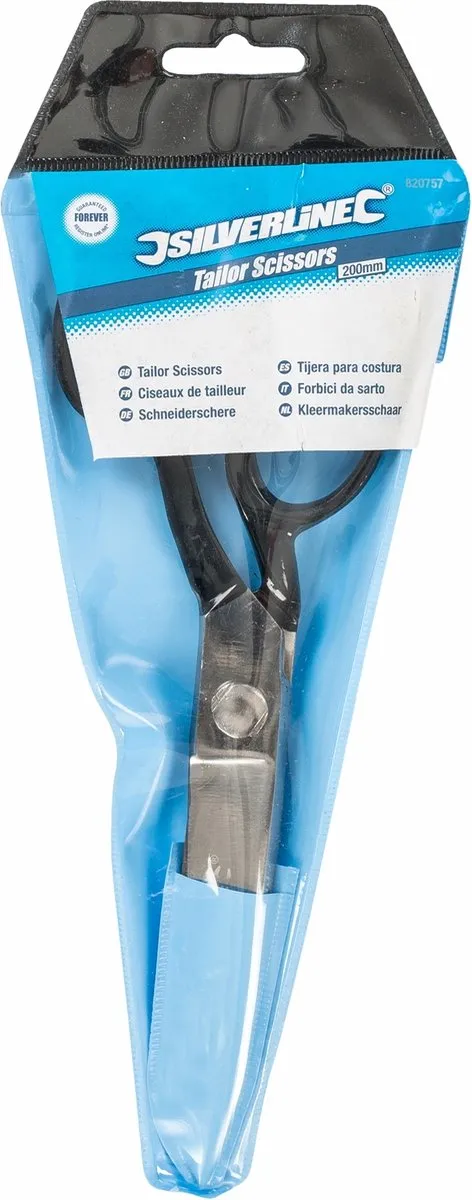 Silverline Kleermakersschaar 200mm - Roestvrij staal