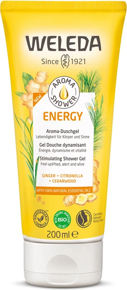 Weleda Aroma Shower Energy Douchegel 200ml