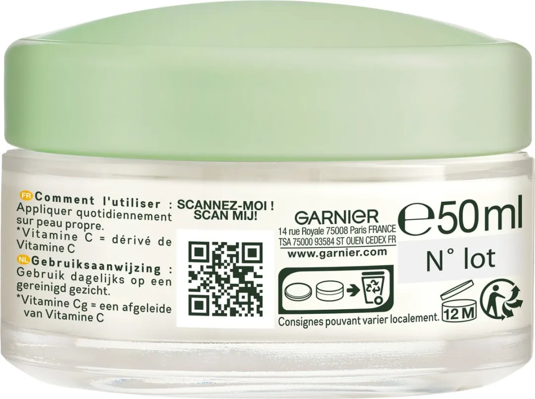 Garnier SkinActive Hyaluronzuur Aloë Vera Dagcrème 50ml