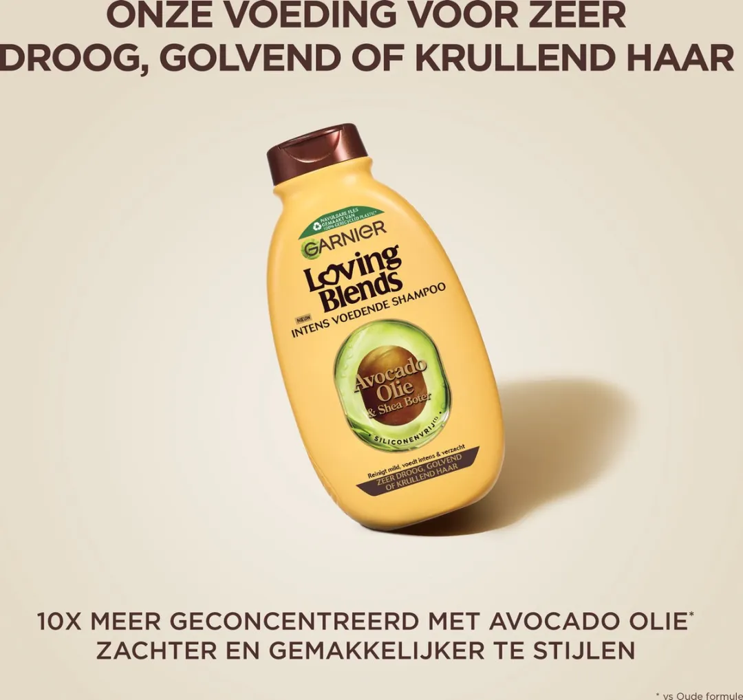 Garnier Loving Blends Shampoo Avocado Olie & Shea Boter 300ml