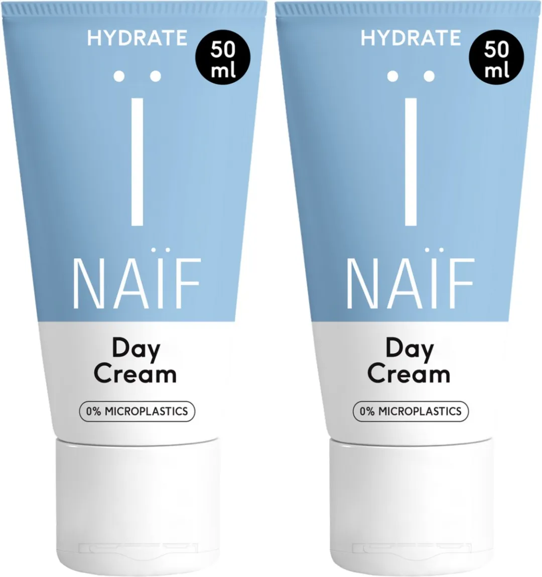 Naïf Hydraterende Dagcrème Voordeelset 2x50ml