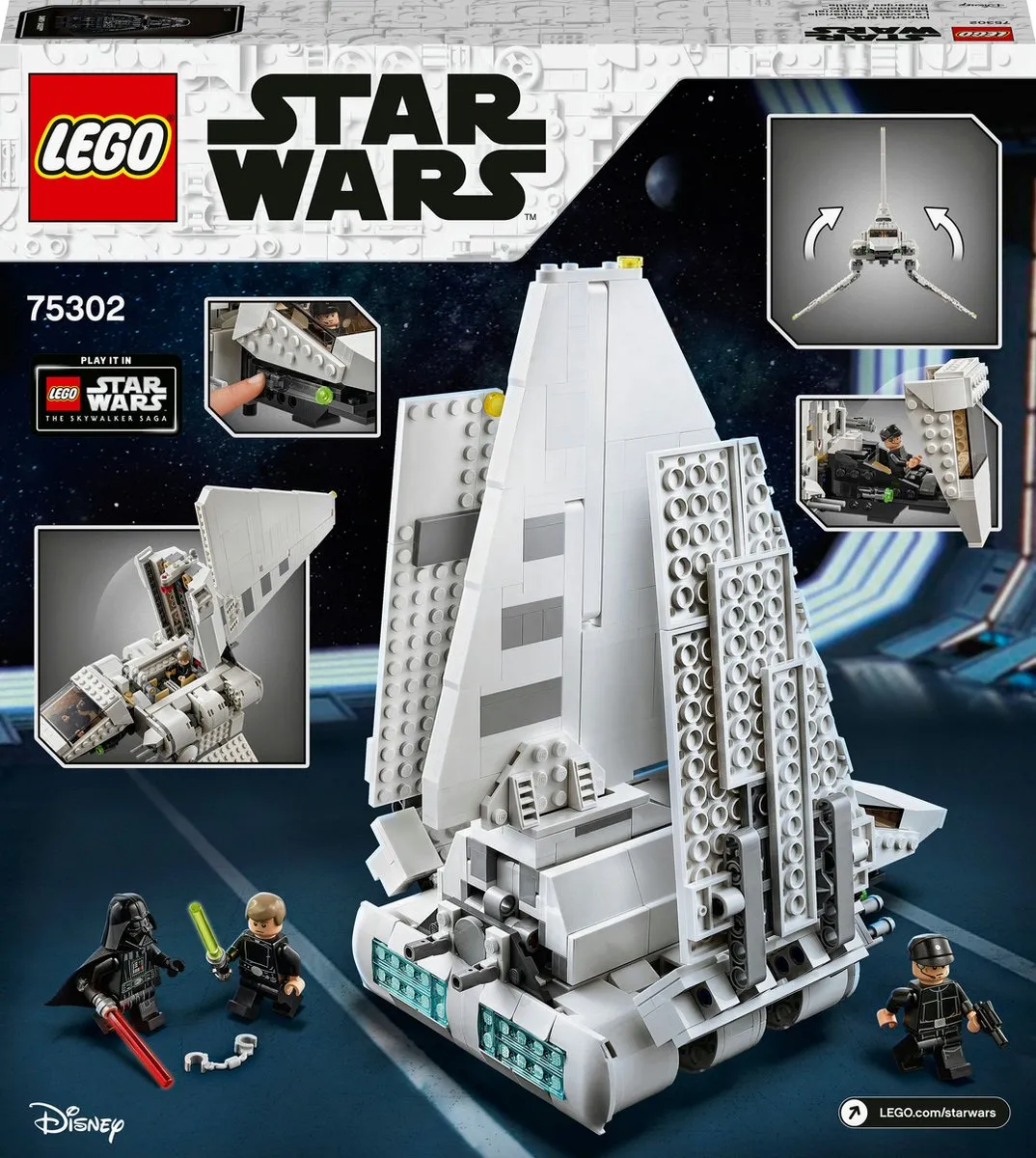 LEGO Star Wars Imperial Shuttle 75302 - 166 Stukken