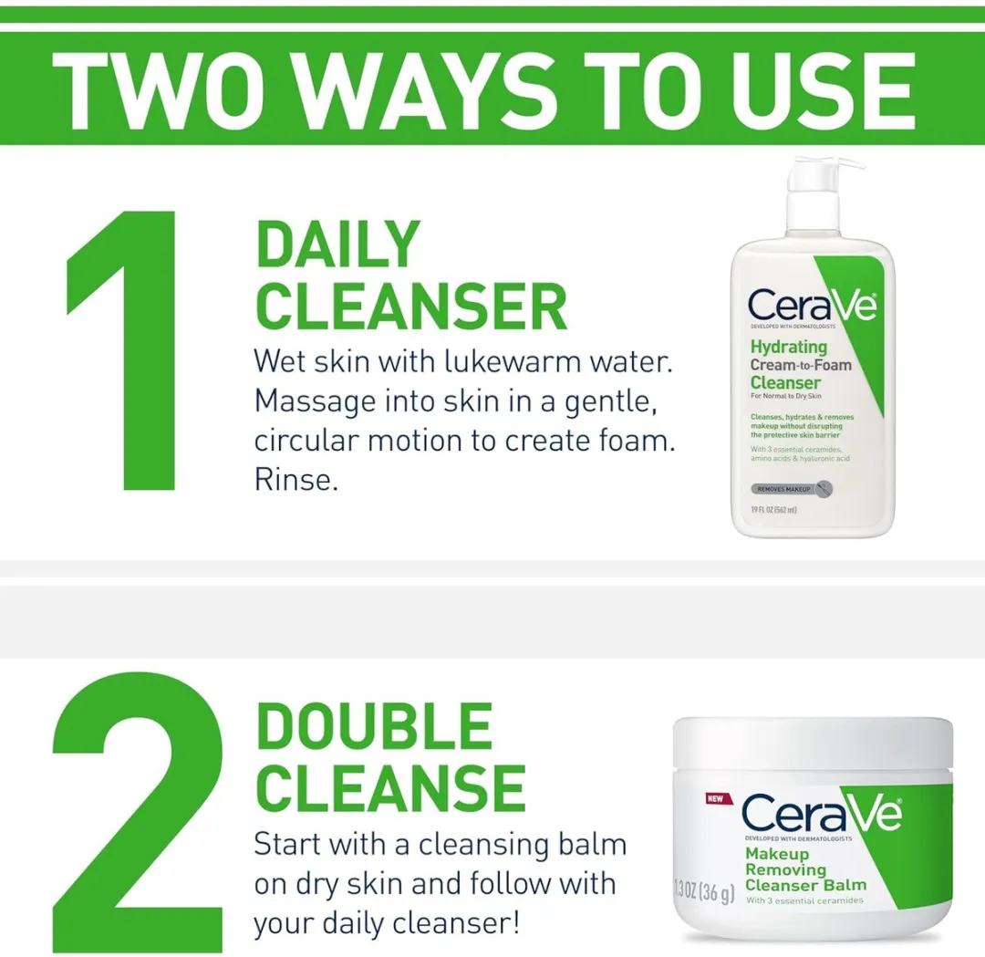 CeraVe Hydrating Cleanser Schuimende Gezichtsreiniger 237ml