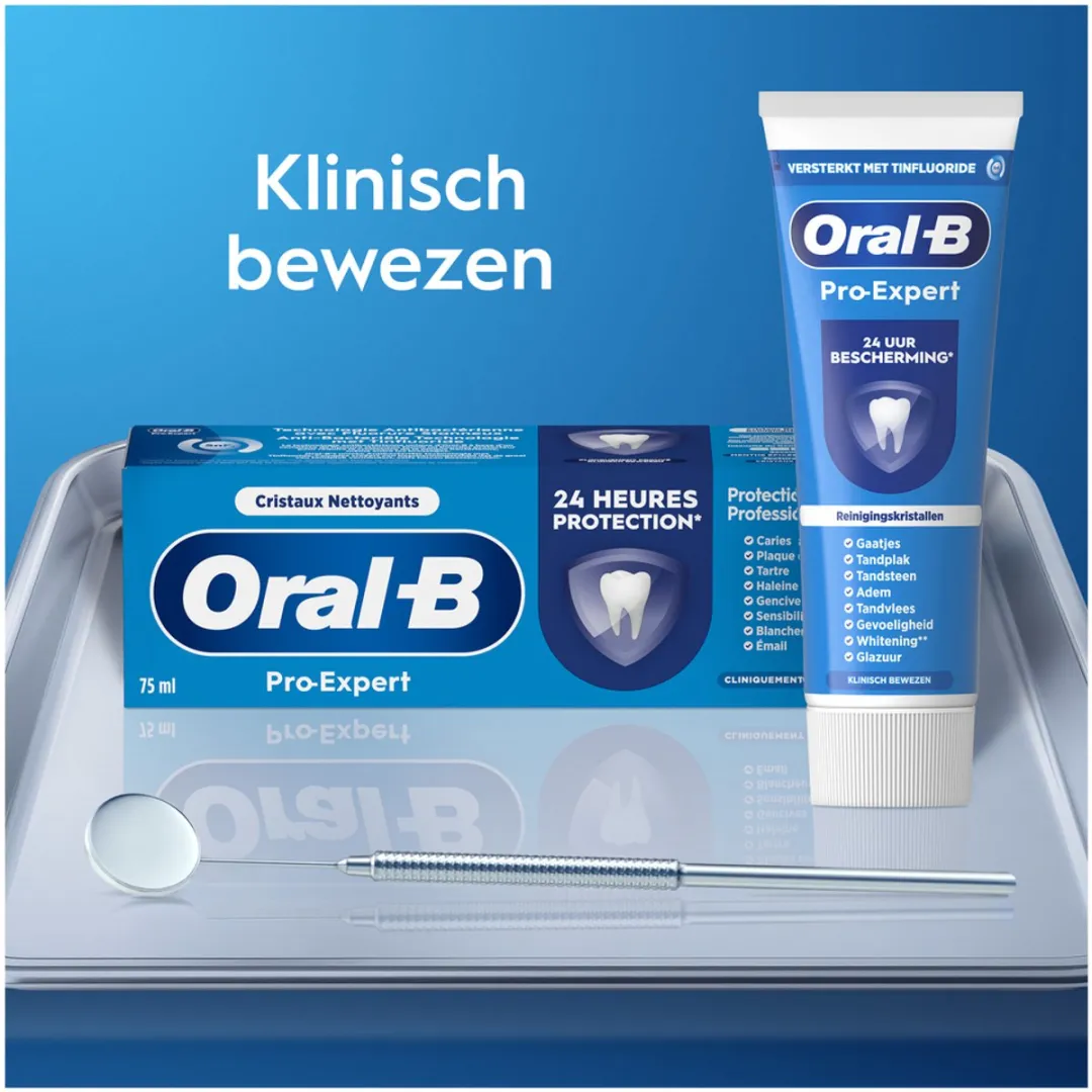 Oral-B Pro-Expert Reinigingskristallen Tandpasta - 18x75ml